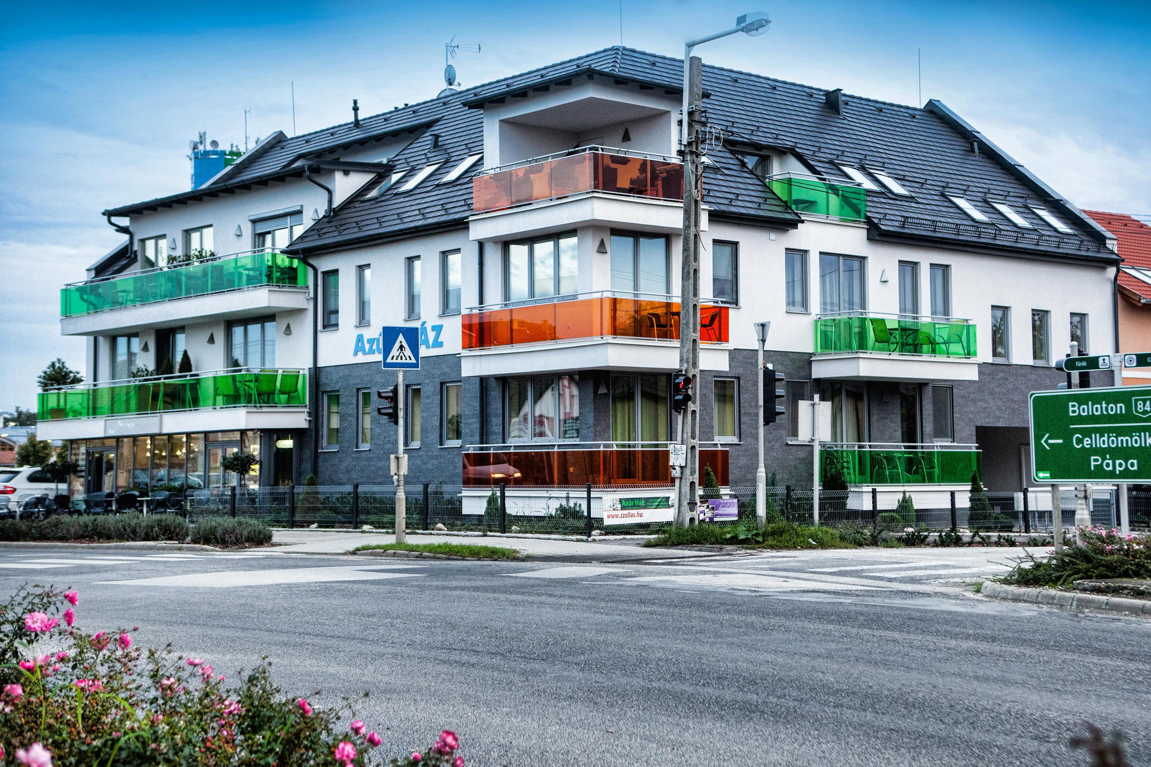 Apartment building from outside